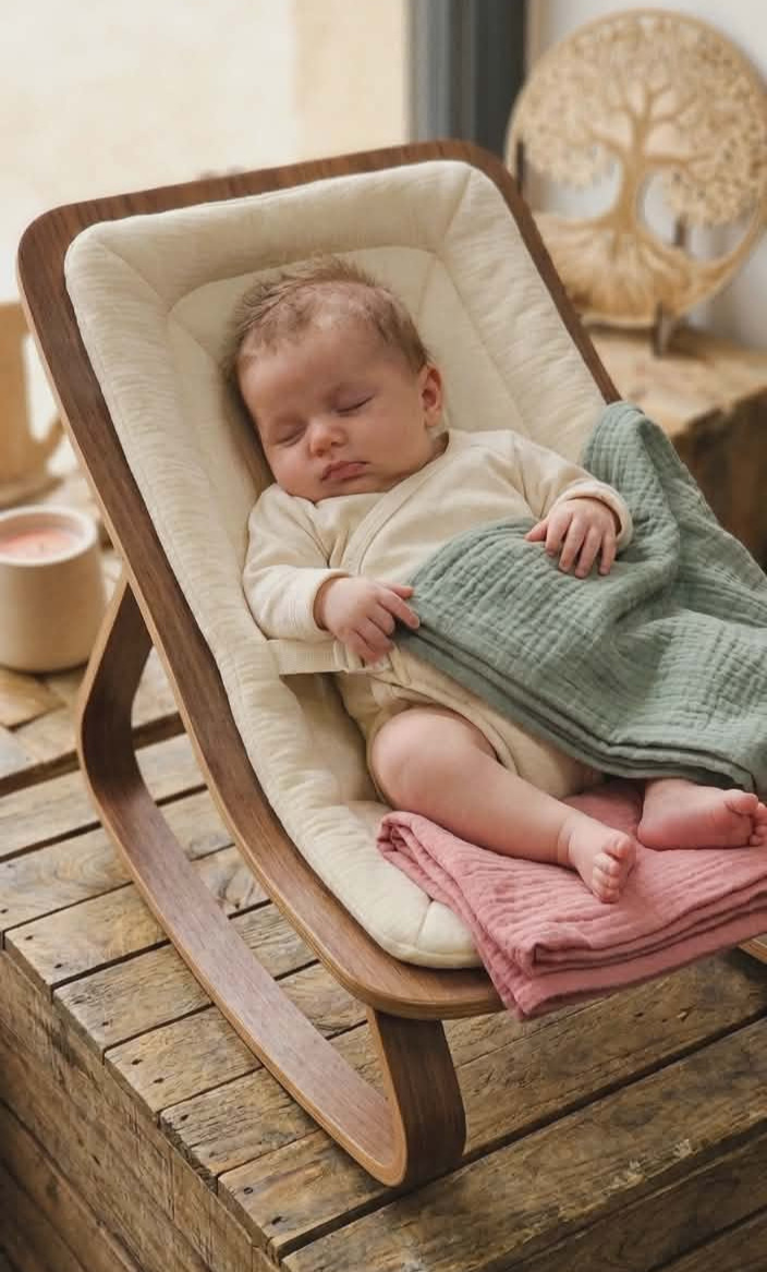 Couverture été Couverture bébé en gaze de coton personnalisée – Douce, légère et faite main